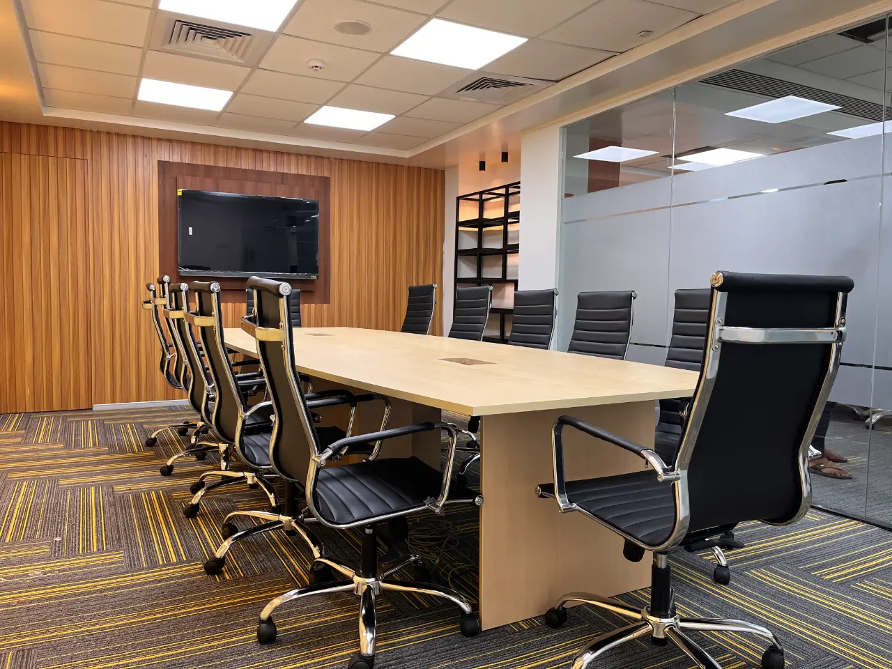 Modern conference room and meeting room