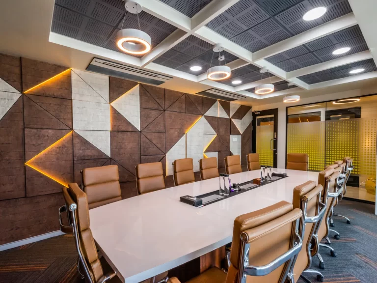 Modern meeting room interior design