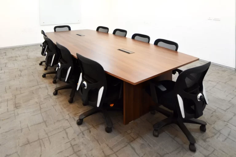 Interior of a modern office meeting room