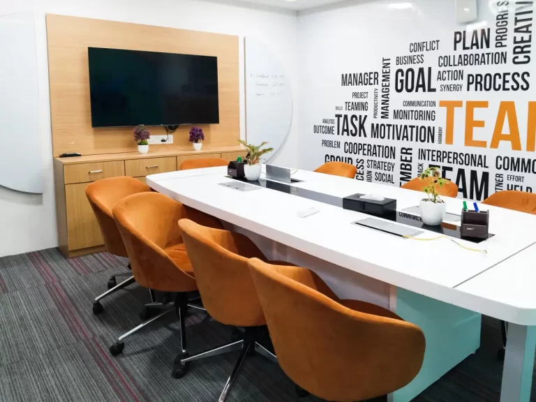 Meeting room interior design in office