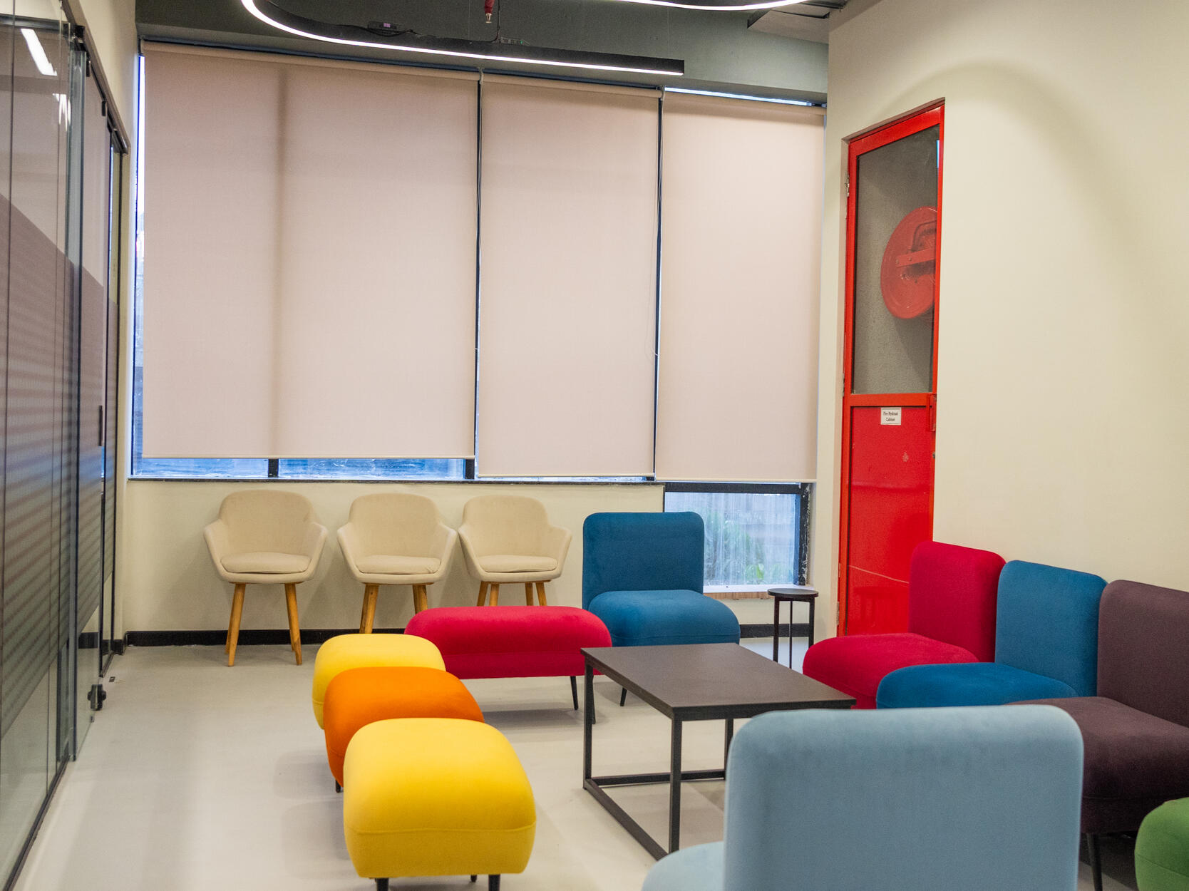 social gathering room for yesswork project