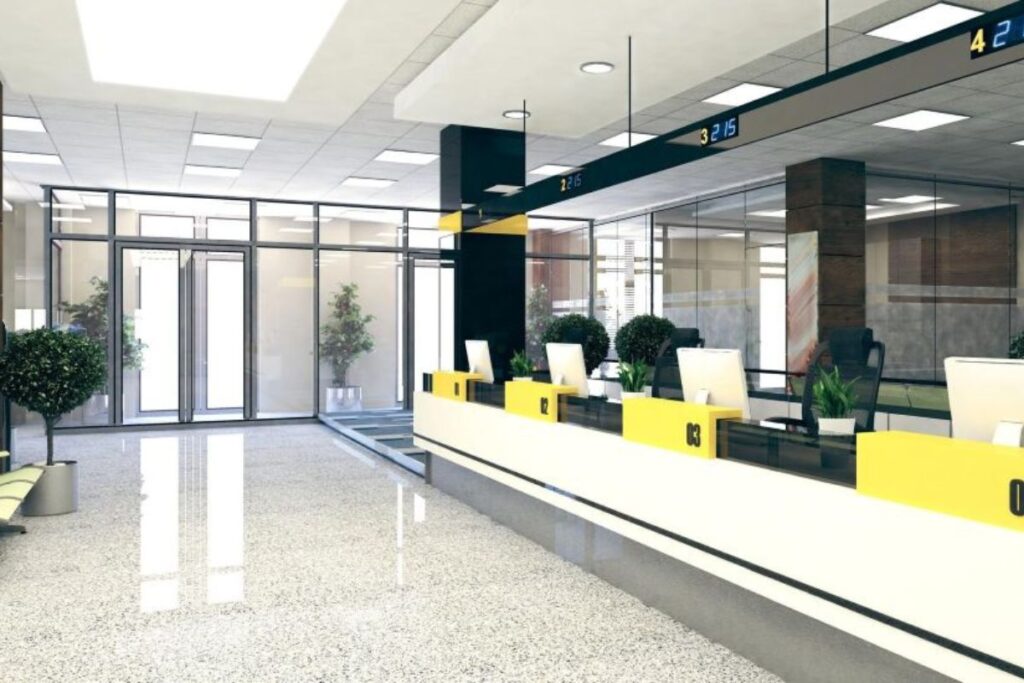 Bank Interior Design